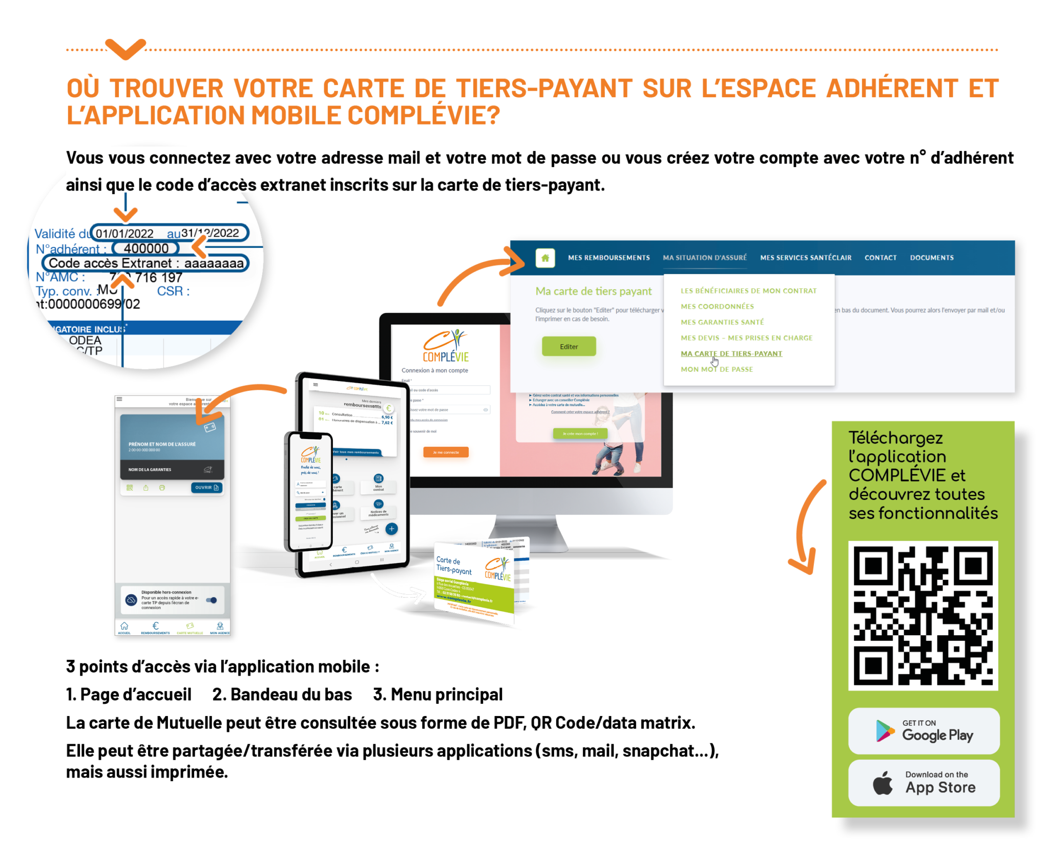 Découvrez la nouvelle carte de tiers-payant dématérialisée