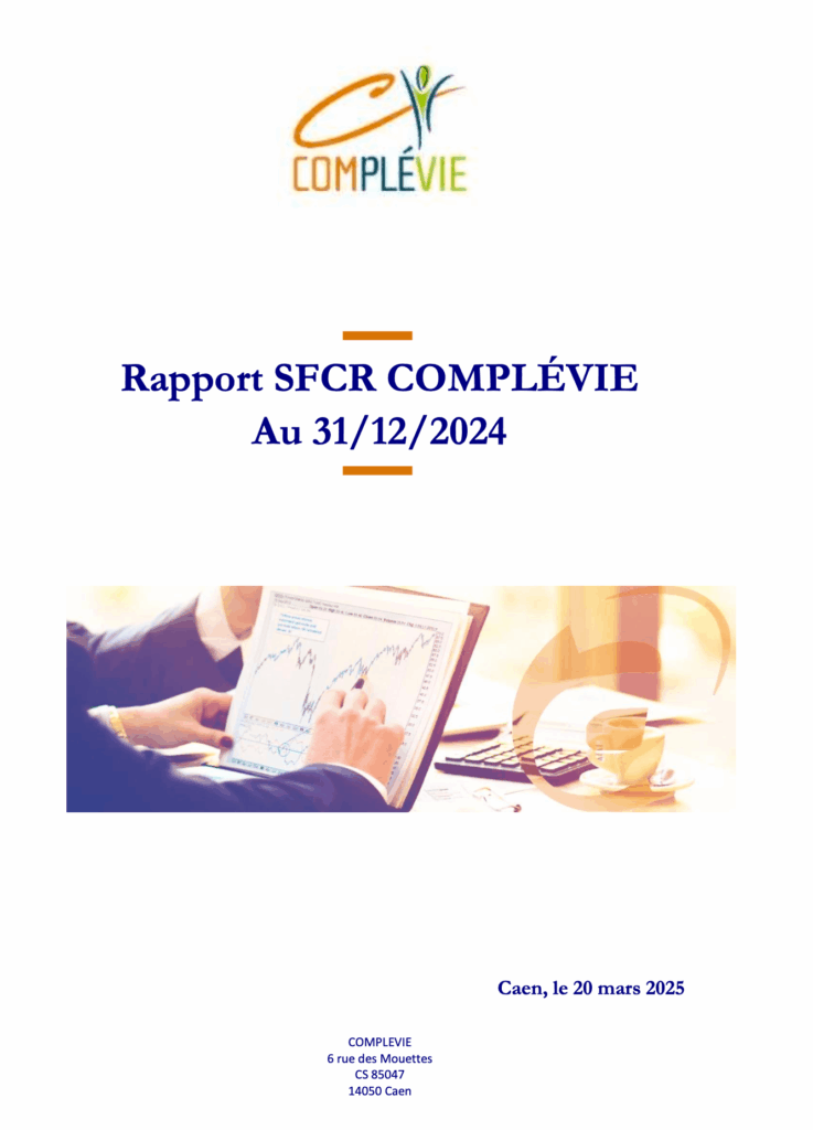 SFCR 2024 - complévie mutuelle santé