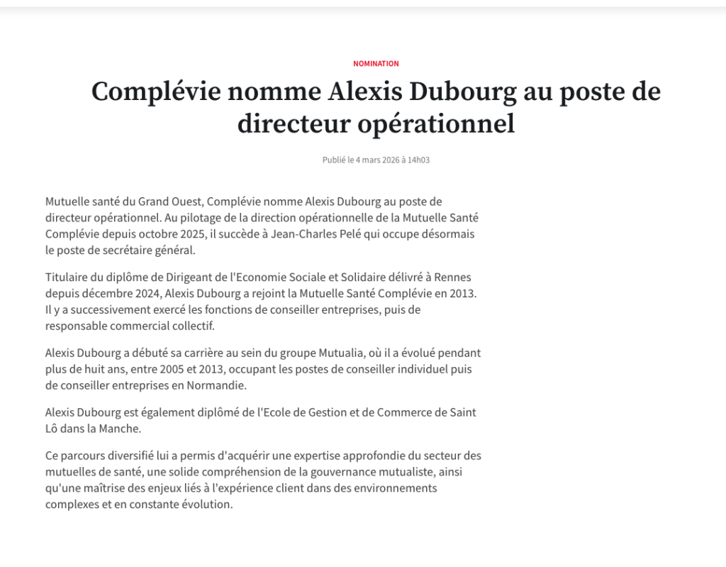 LA TRIBUNE DE L’ASSURANCE 4 mars 2026